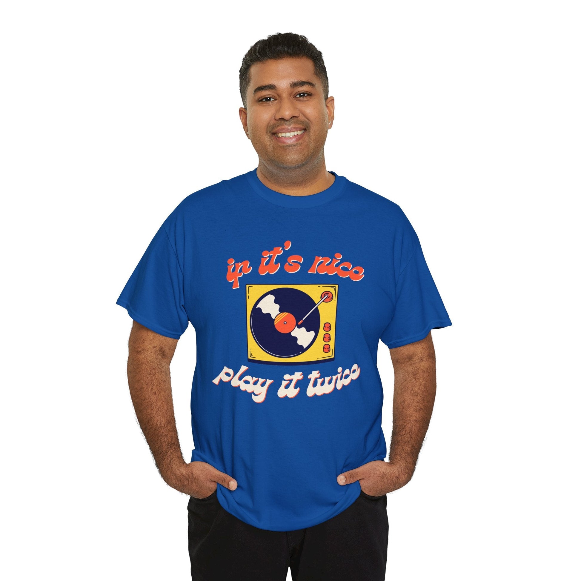 If It's Nice Play It Twice Vinyl T-Shirt