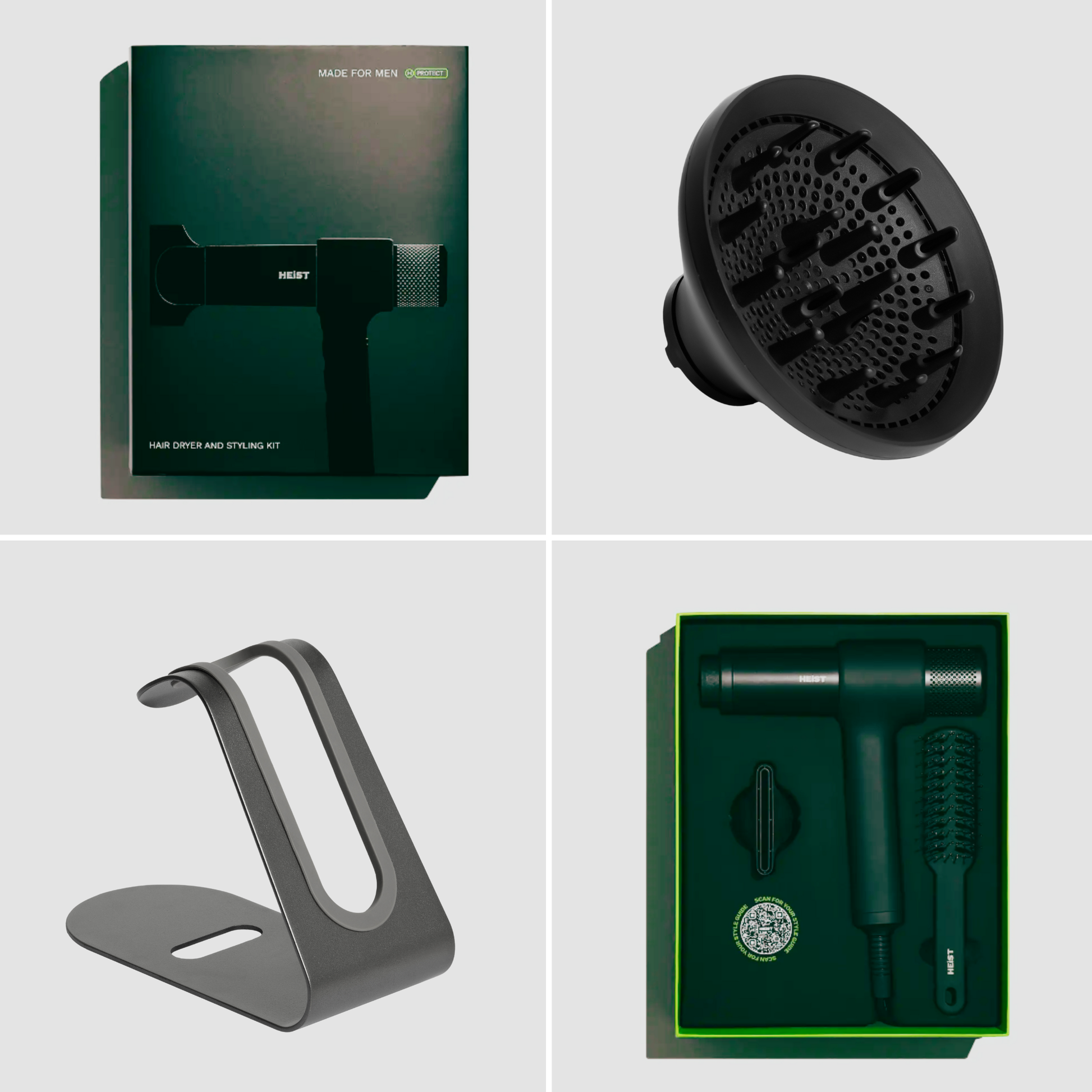 Smart Hair Dryer and Styler Complete Kit