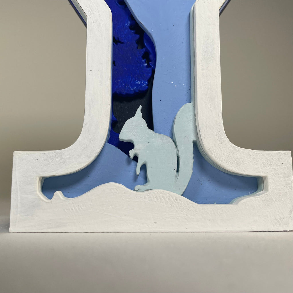 Joy Sign - Handmade Ornament by Curious Rabbit ®