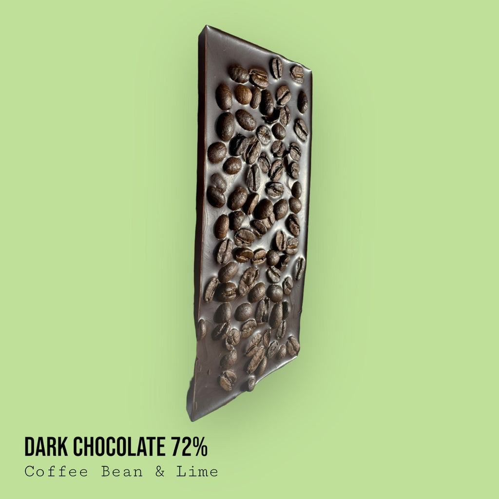 Single Origin Dark Perú 72% Coffee Bean & Lime 110g