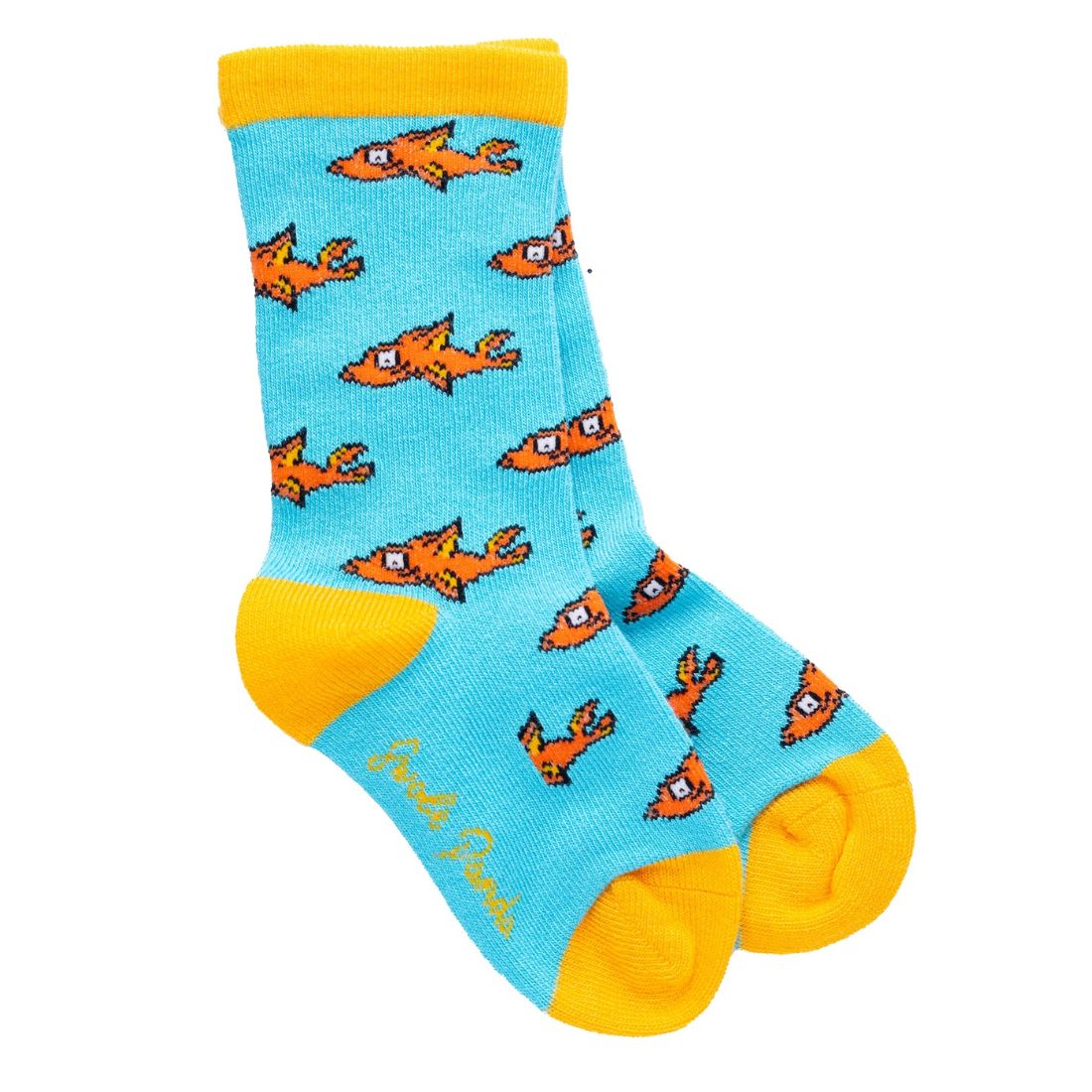 Guppy Fish Bamboo Socks for Children Pack of 3