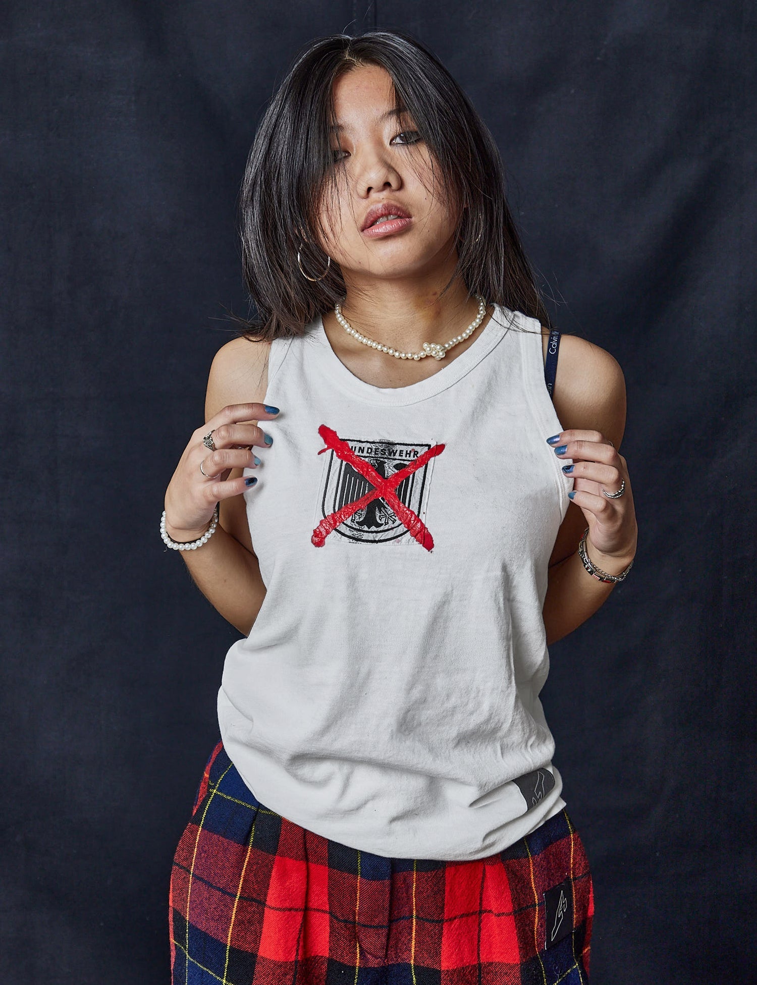 Off White Vintage German Army Vest