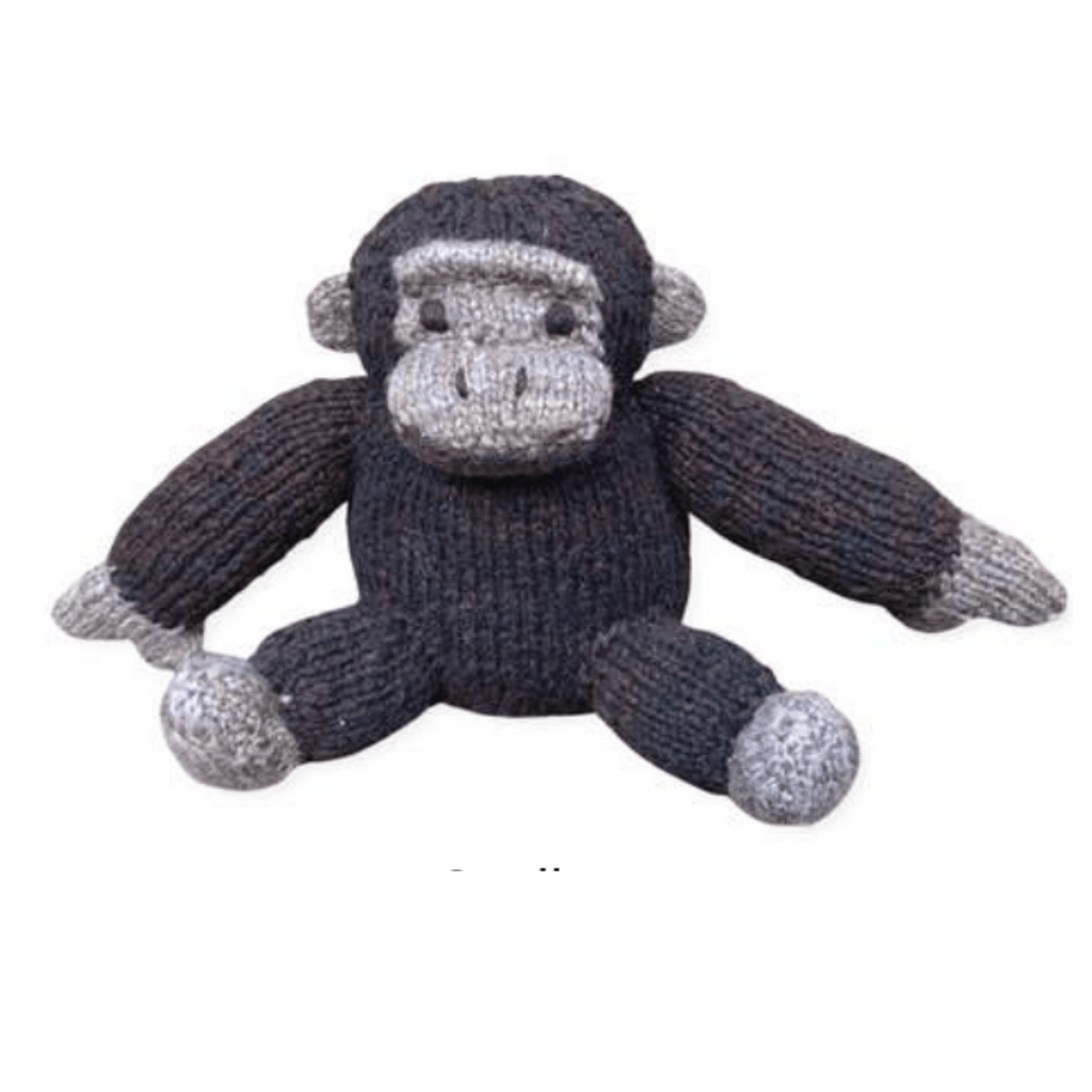 Wool Knit Buddy Gorilla