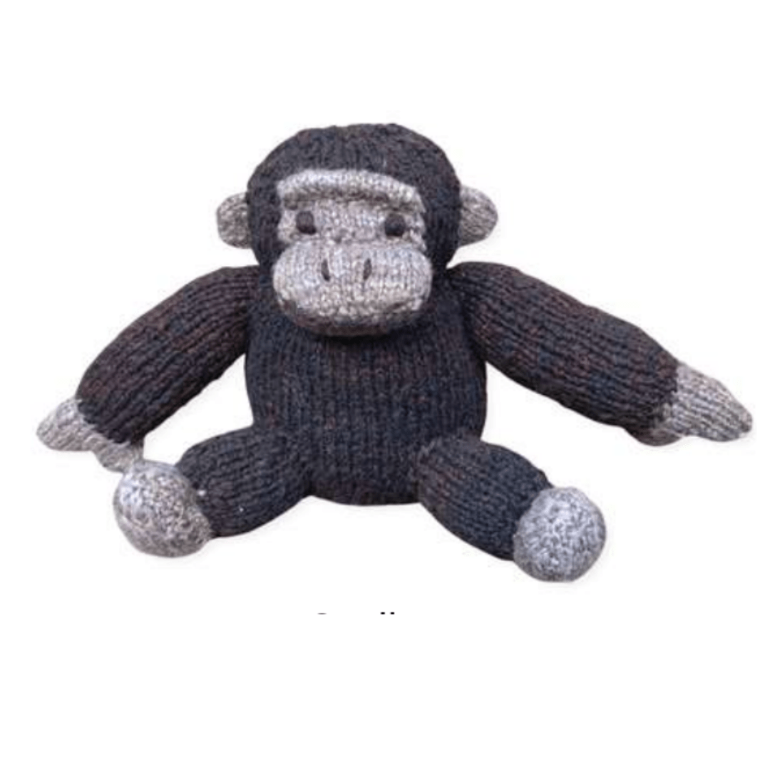 Wool Knit Buddy Gorilla