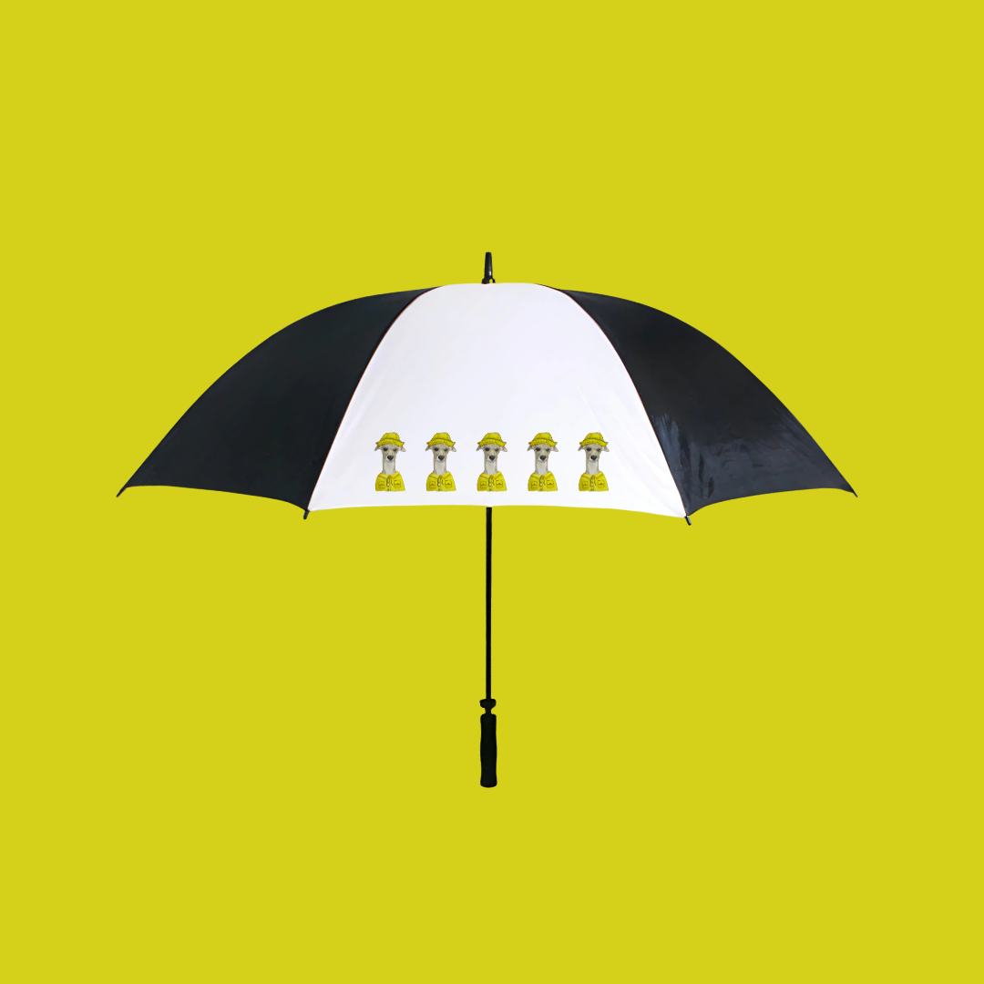 Whippet Real Good – The Ultimate Golf Umbrella for Dog Lovers!