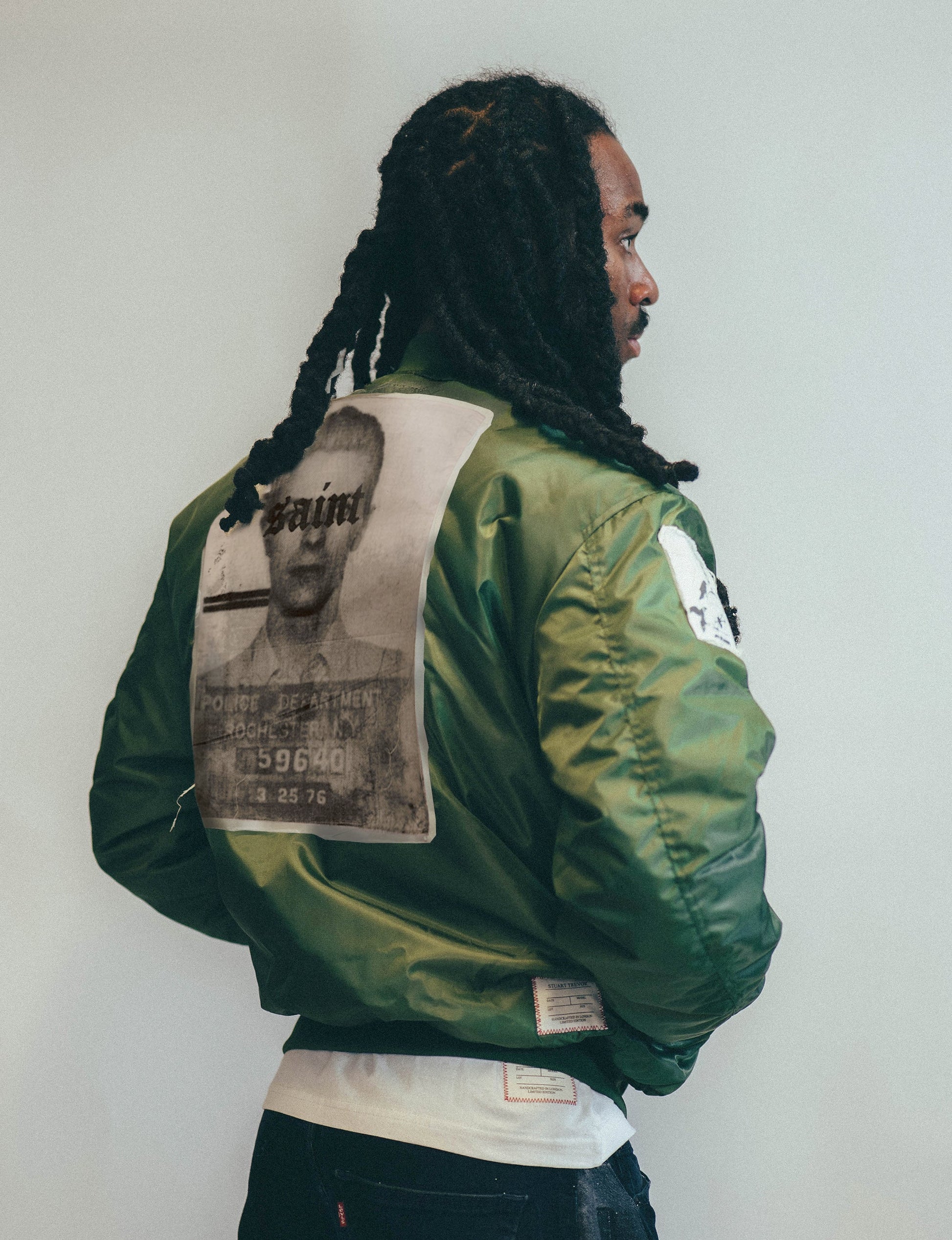 MA 1 Patched Bomber in Green