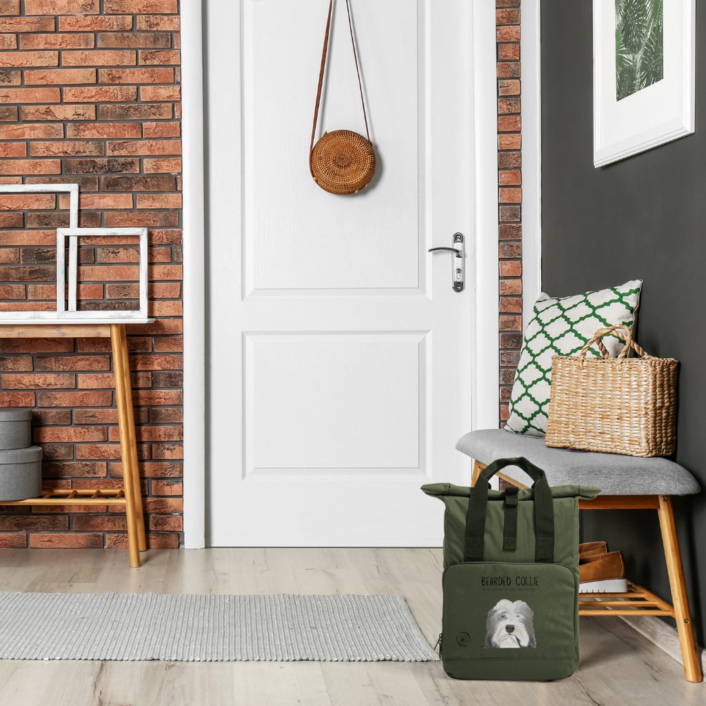 Pack It Like a Hairicane: Bearded Collie Chaos Backpack