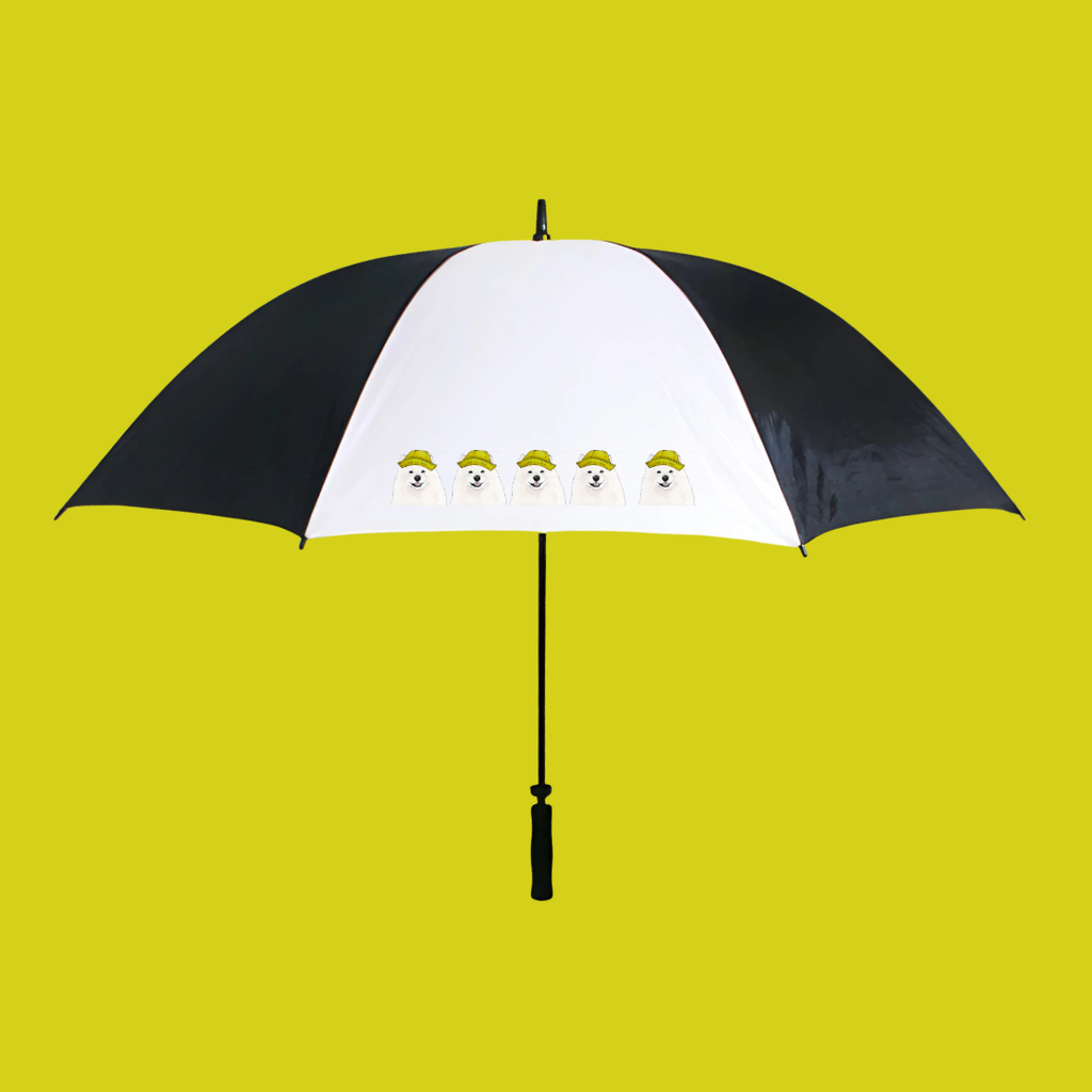 Rain or Shine, I'm Fine – Samoyed Umbrella Vibes