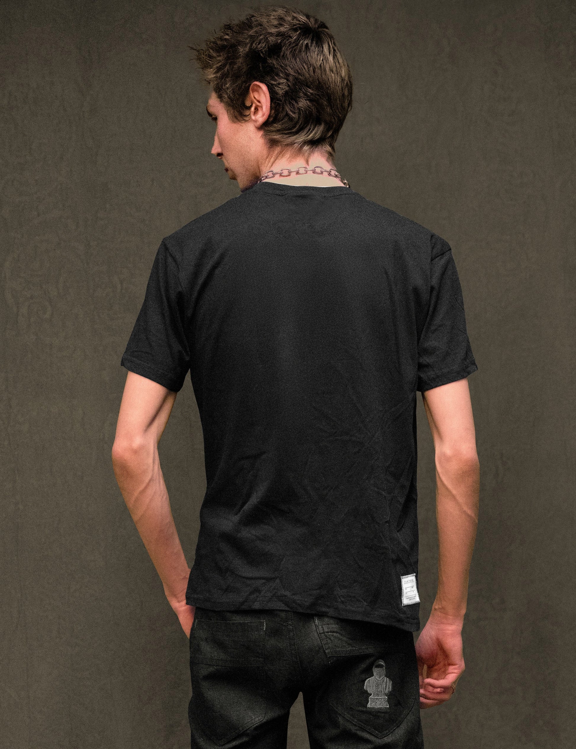 'We're Into Chaos' T-Shirt in Black