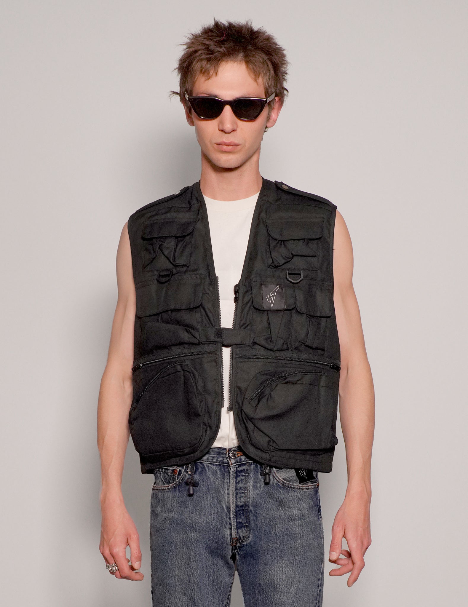 Tactical Gilet Jacket in Black