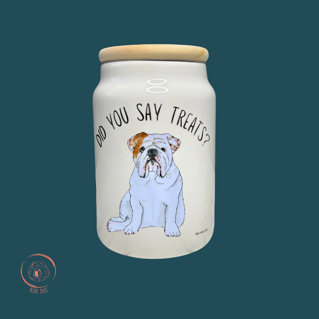 Bulldog Treat Vault – Guarded by a Furry Road Drill!