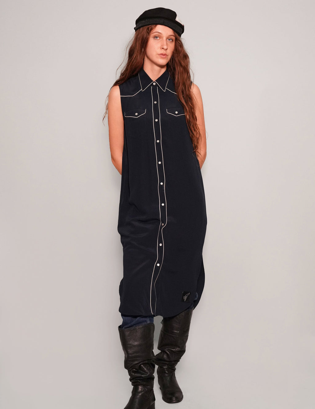 Western Shirt Dress