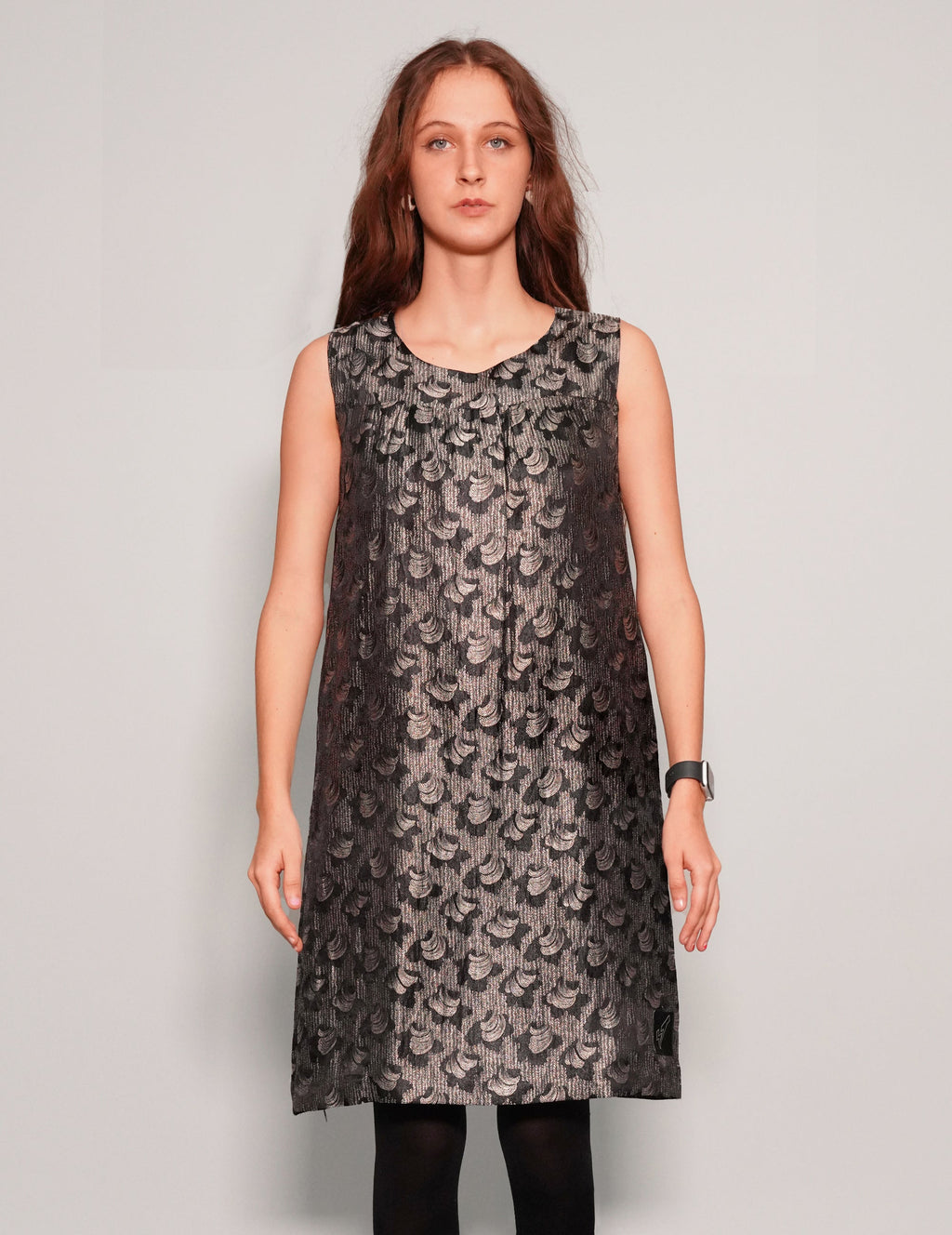 Shell-Patterned Dress