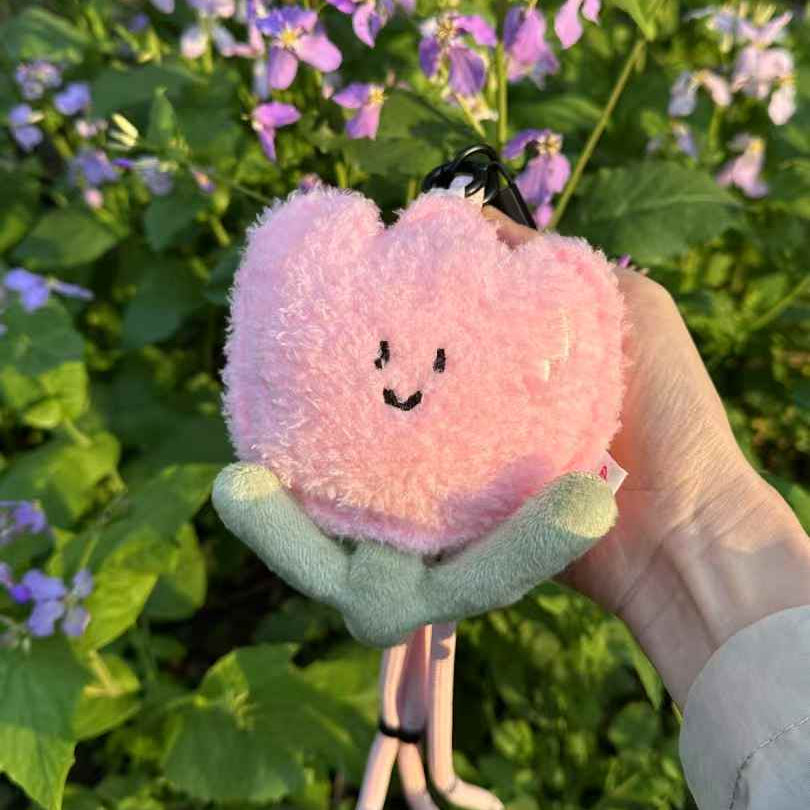 Tulip Mini Bag in Soft White Plush