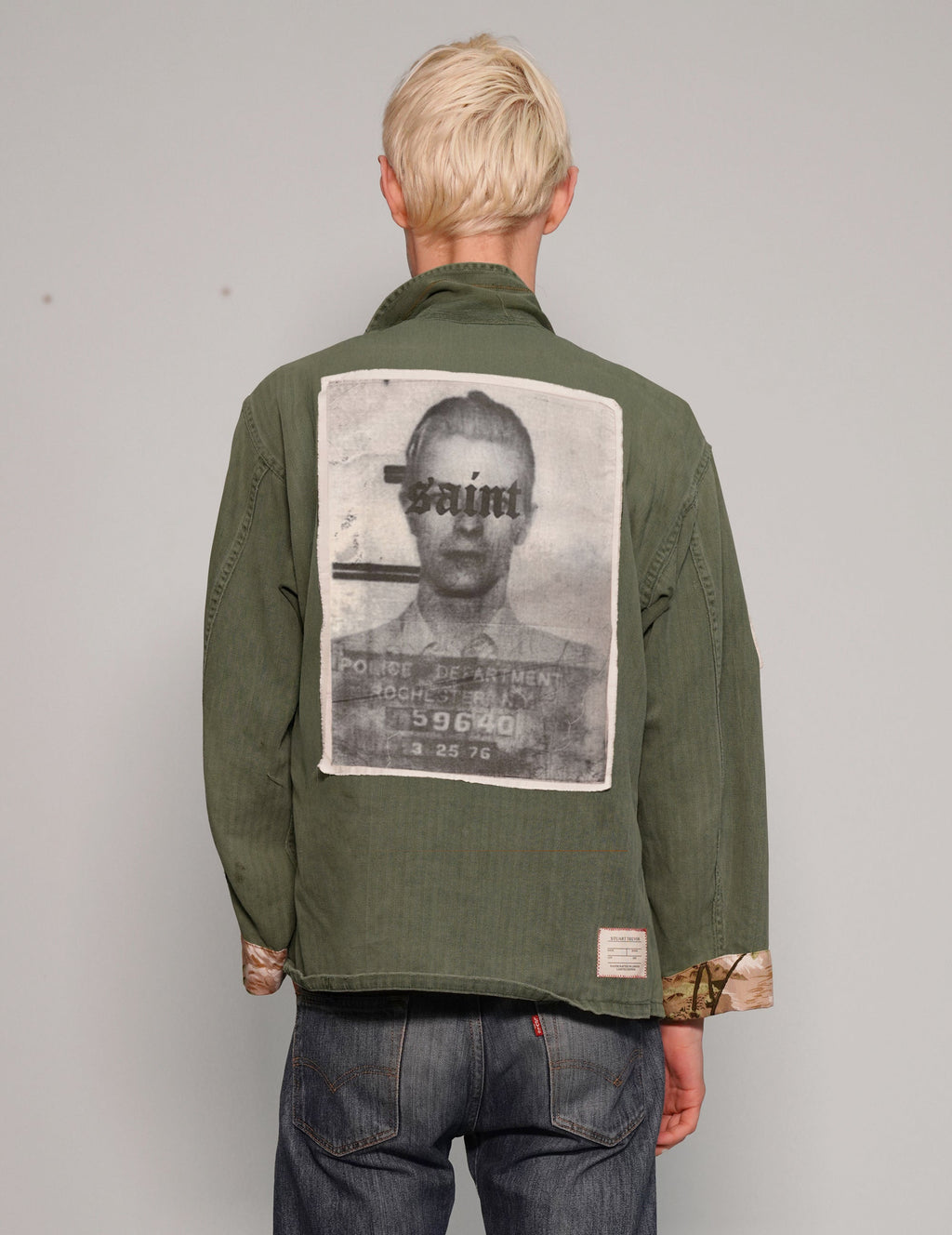 'Saint' Unisex Patched Field Shirt