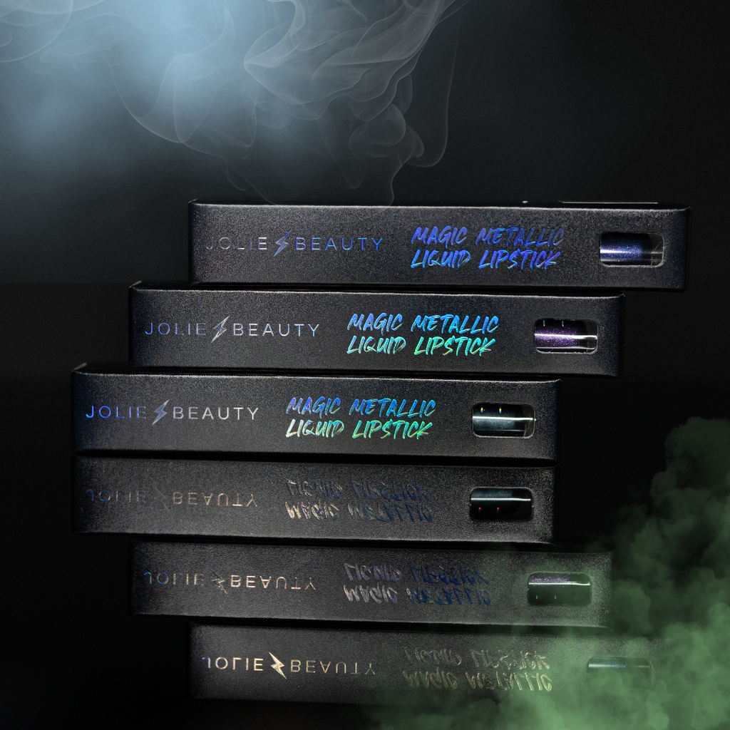 Spellbound Metallic Liquid Lipstick in Deep Purple