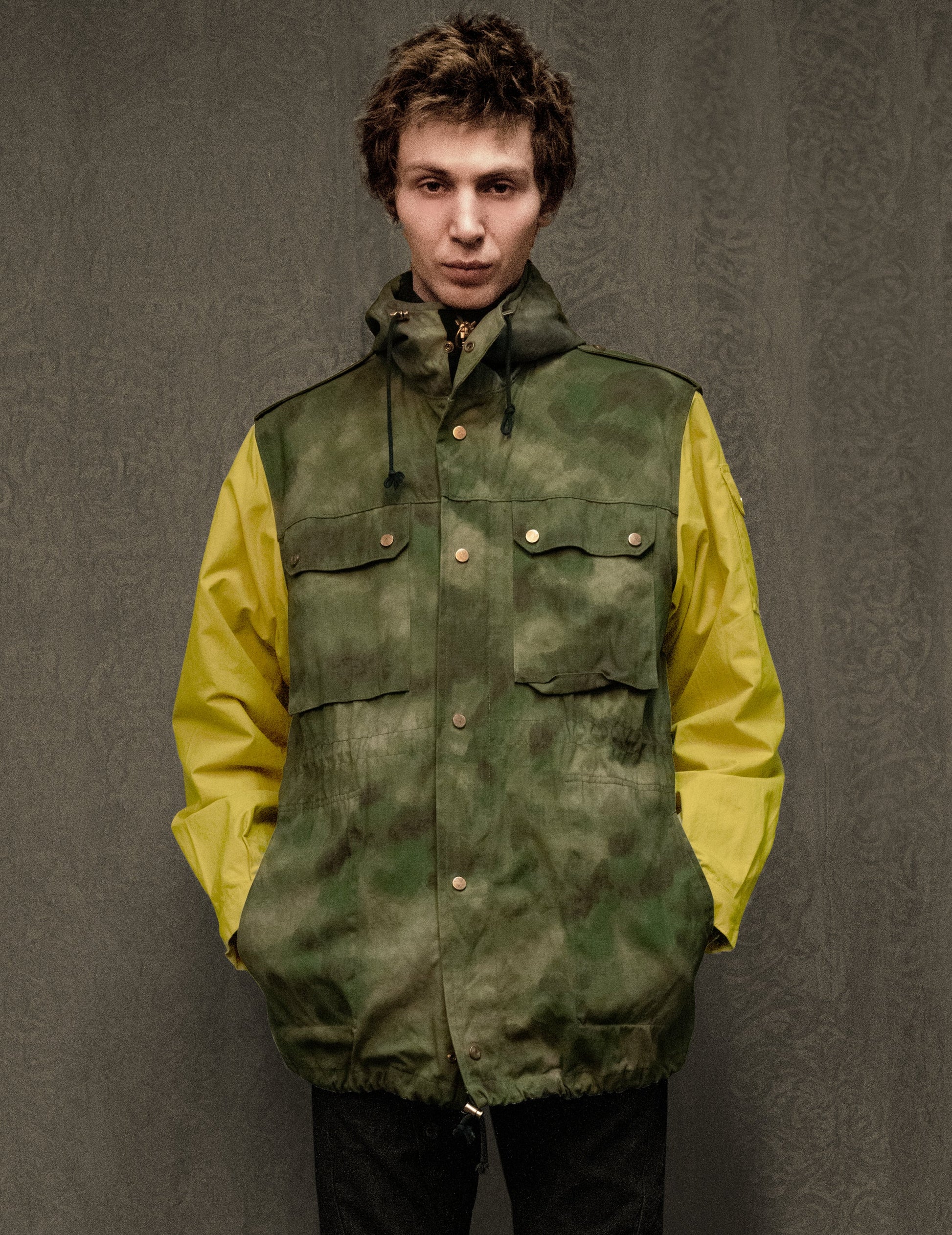 IMMORTAL Desert Parka in Camo & Yellow