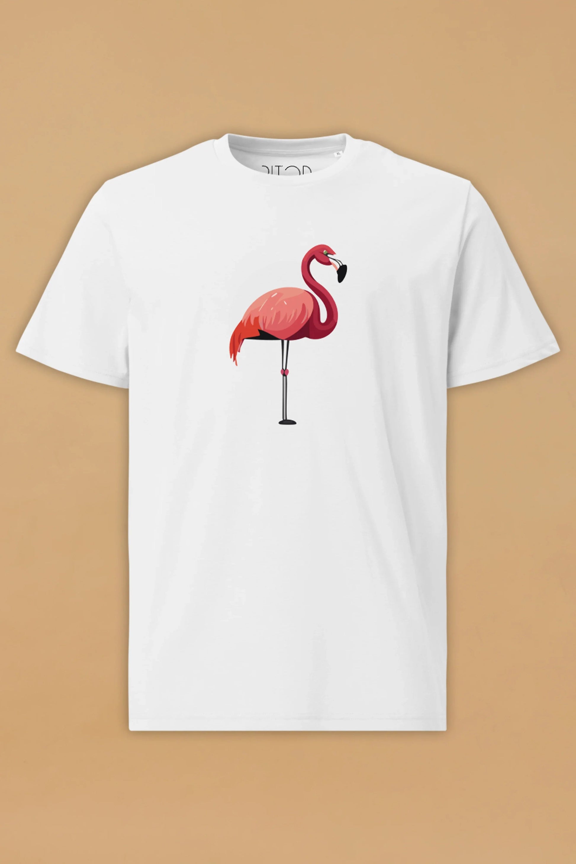 Flamingo T-Shirt in White