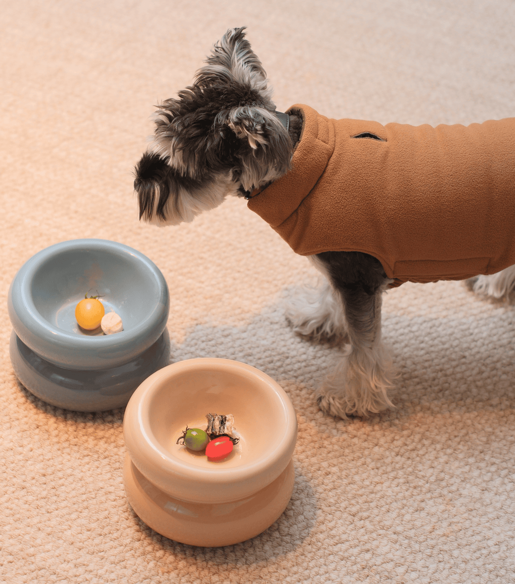 Soufflé Pet Bowl Cream Beige