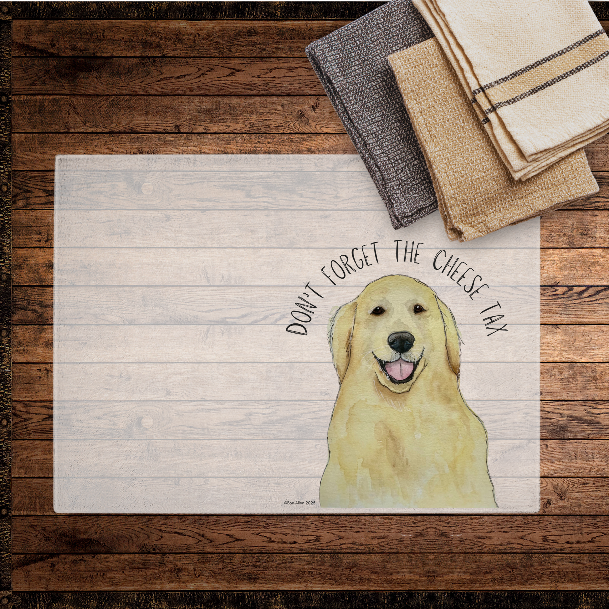 Golden Rule: Pay the Cheese Tax – Chopping Board