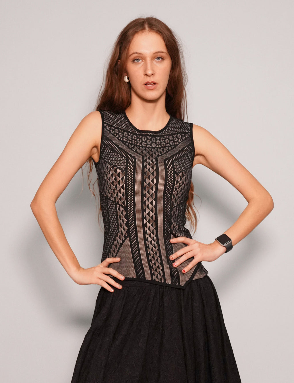 Vintage Two-Tone Vest