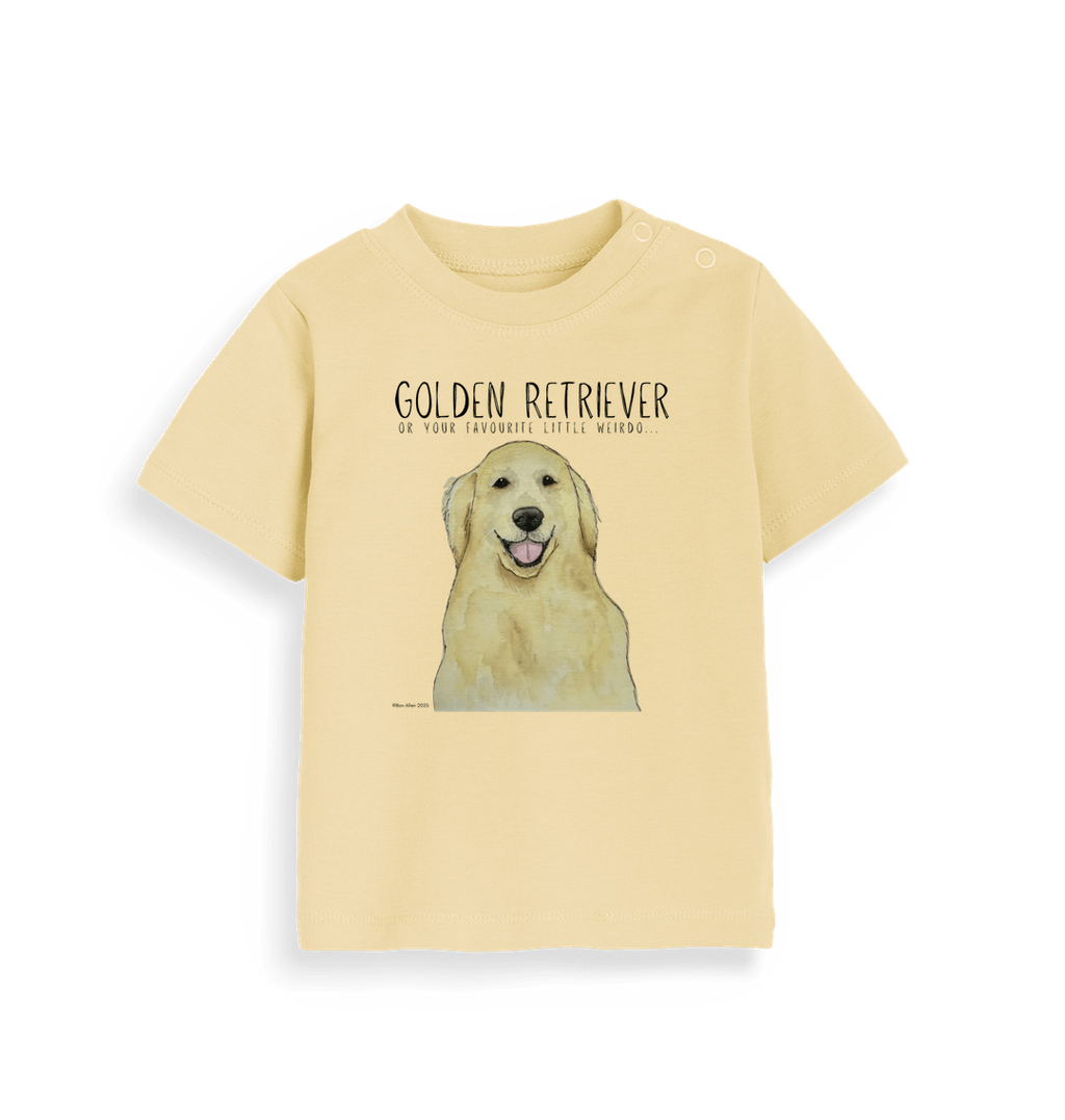 Golden Retriever Baby T-Shirt: For the Cutest Little Weirdos!