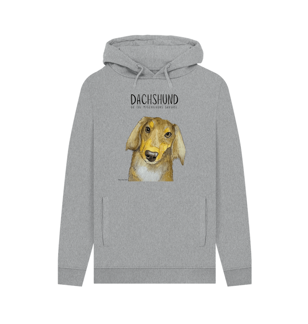 Long Haired Dachshund Hoodie – Small Legs, Big Attitude!
