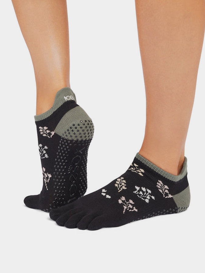 Low Rise Full Toe Yoga Grip Socks for Women