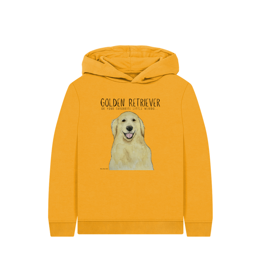 Golden Retriever Kids' Hoodie: For Your Little Weirdo’s Ultimate Adventure!
