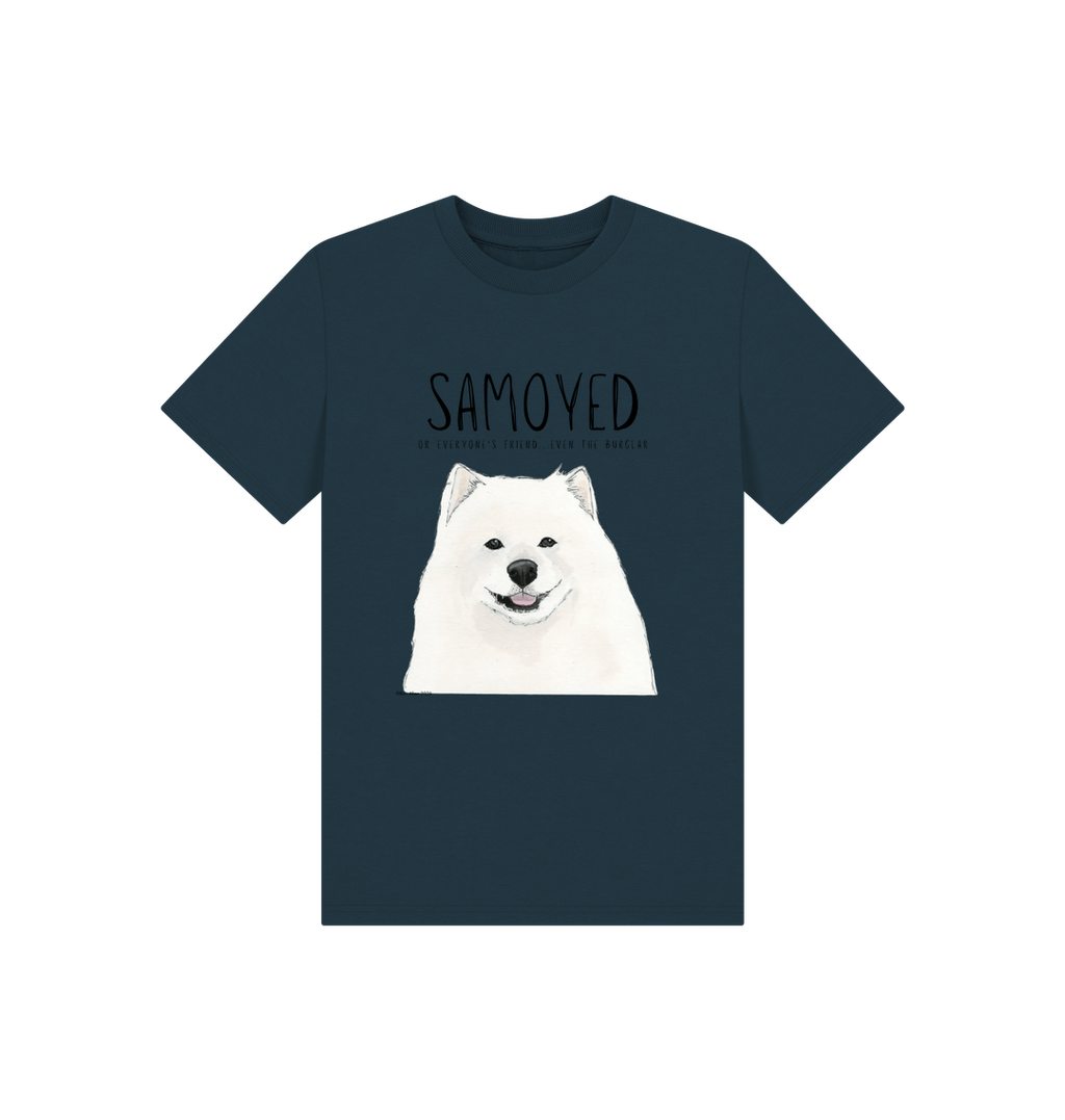 The Samoyed Kid's Tee: Fluffy, Friendly, and Ready for Mischief!