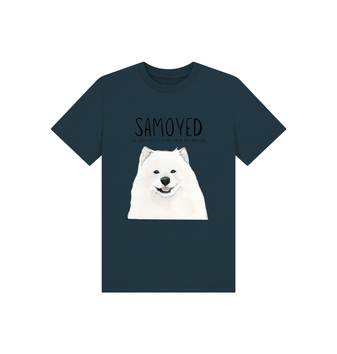 The Samoyed Kid's Tee: Fluffy, Friendly, and Ready for Mischief!