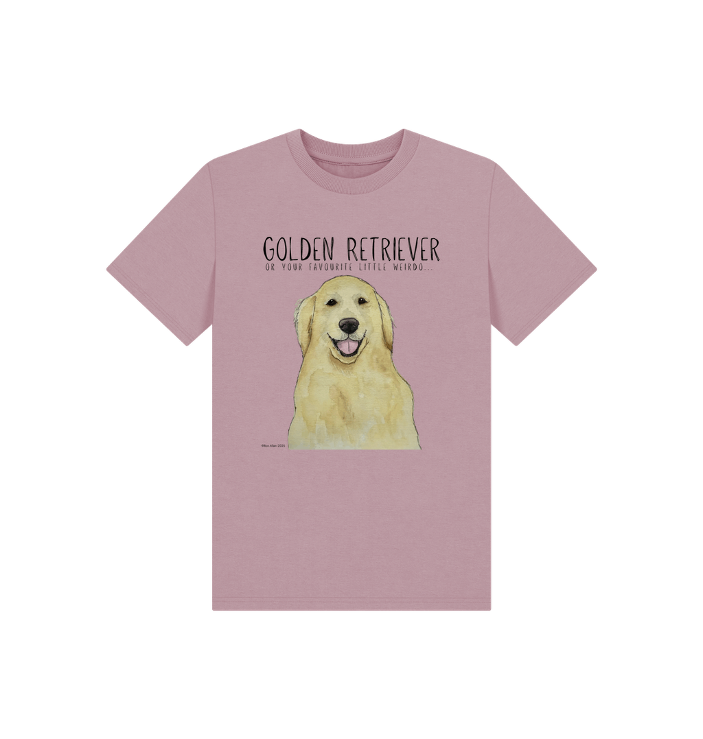 Golden Retriever Kids' Tee: Your Little Weirdo's New Favorite Shirt!