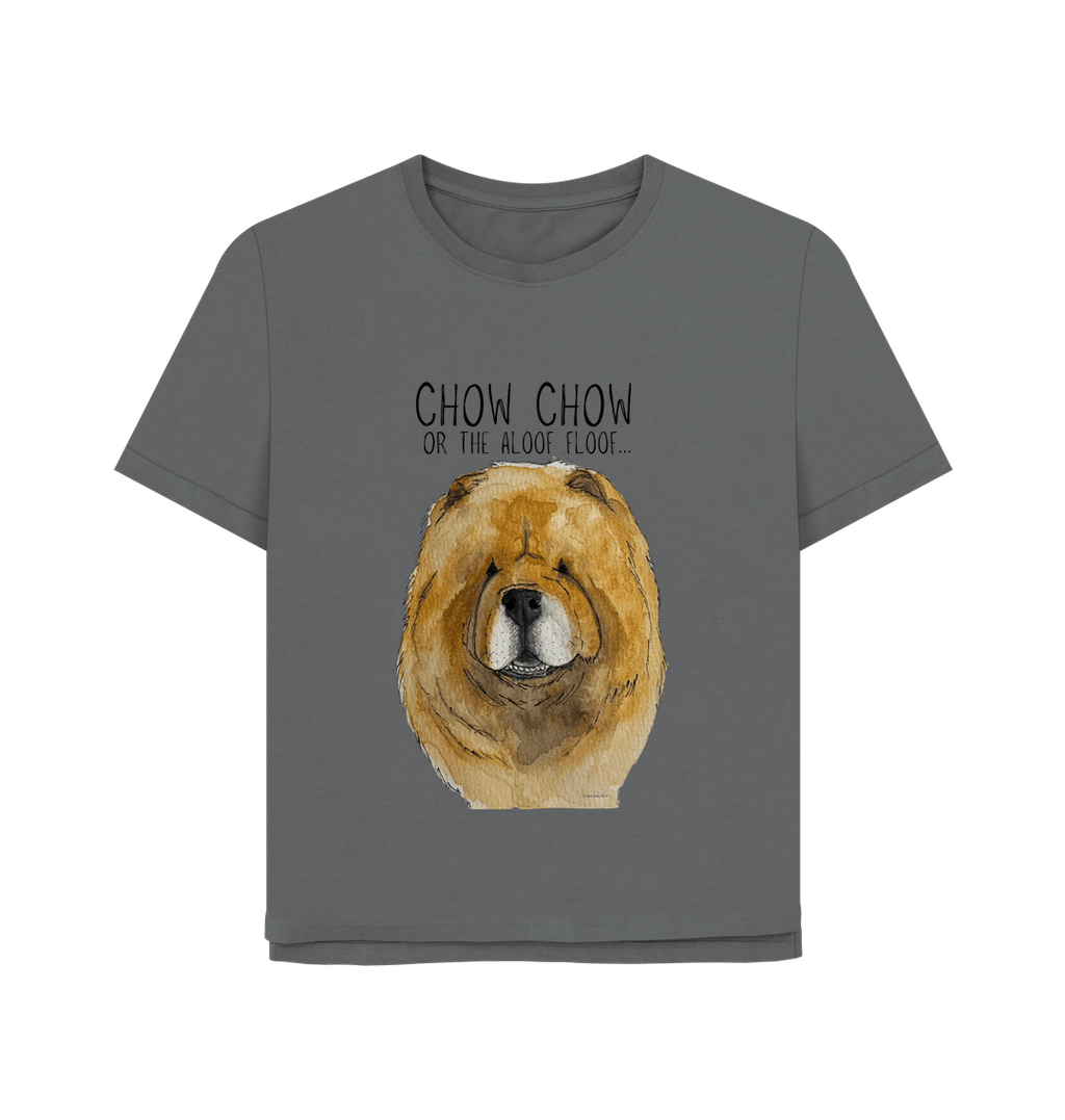 Stay Cozy in Style – Red Chow Chow Women's Relaxed Fit T-Shirt