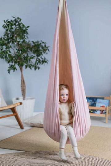 Cozy Cocoon Hammock – Safe, Fun & Durable Kids Swing by Sówka at brixbailey.com