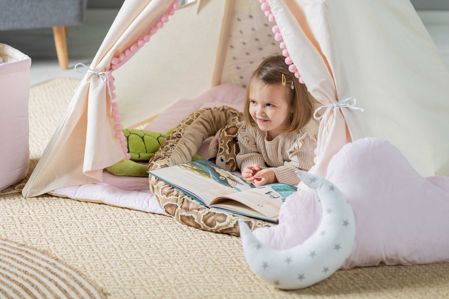 Princess Tipi Tent Set – Magical Fairytale Play Space by Sówka at brixbailey.com