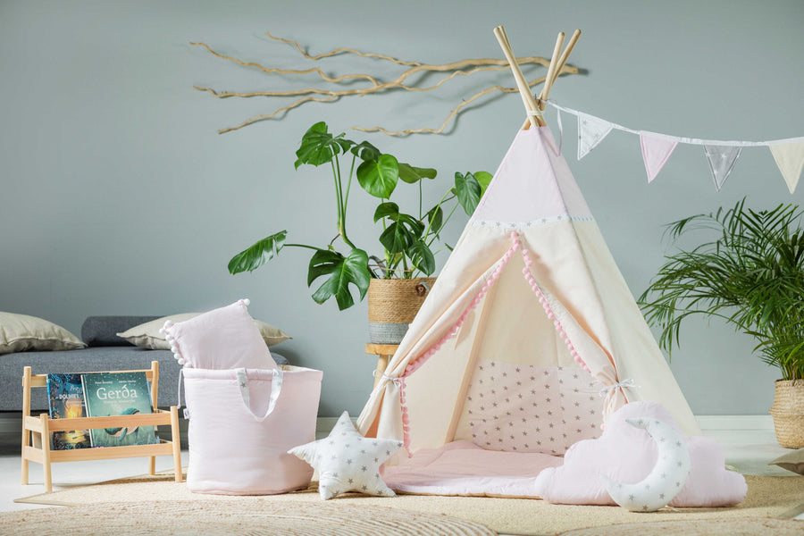 Princess Tipi Tent Set – Magical Fairytale Play Space by Sówka at brixbailey.com