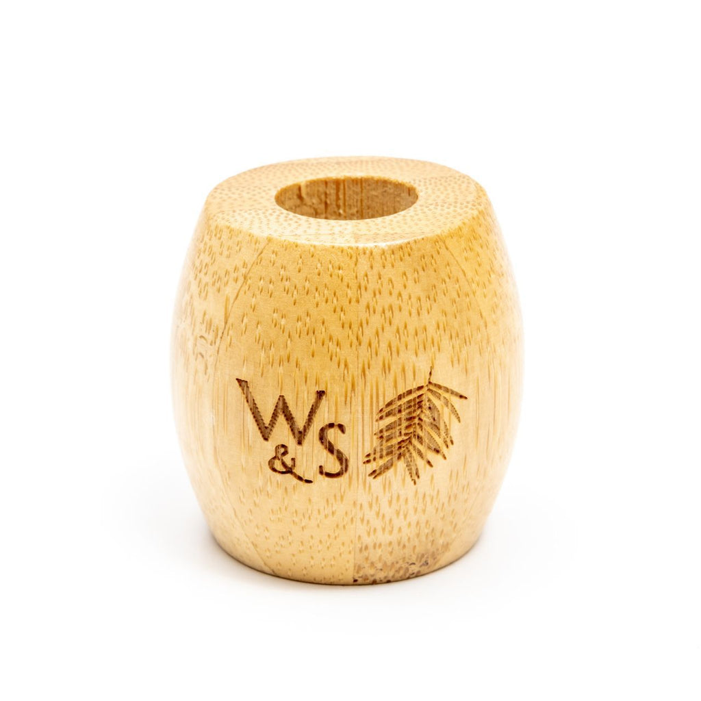 Bamboo Toothbrush Stand for Adults