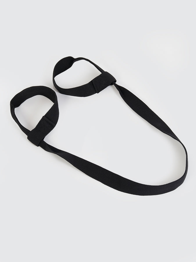 Yoga Studio Yoga Mat Unbranded Strap Carrier - Black