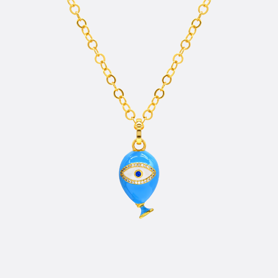 Age of Innocence Blue Eye Adjustable Necklace