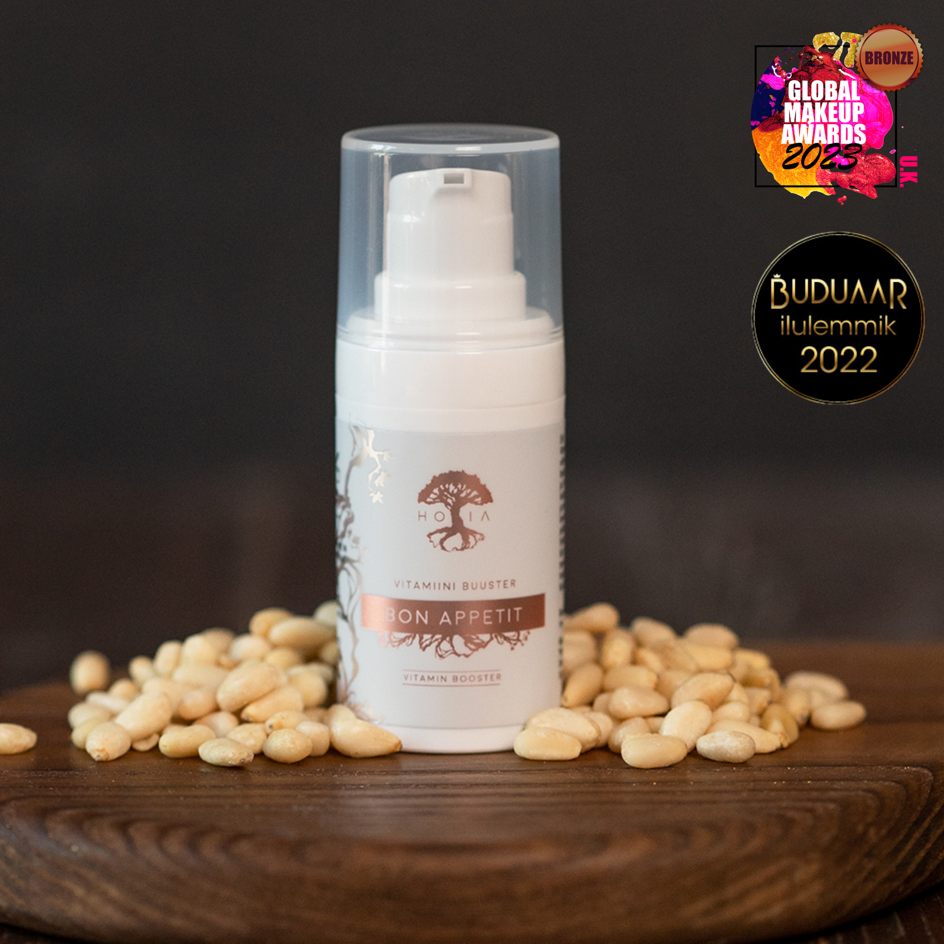 HOIA Beauty Booster Serum - Youthful Radiance with Bakuchiol & Vitamins by HOIA at www.brixbailey.com
