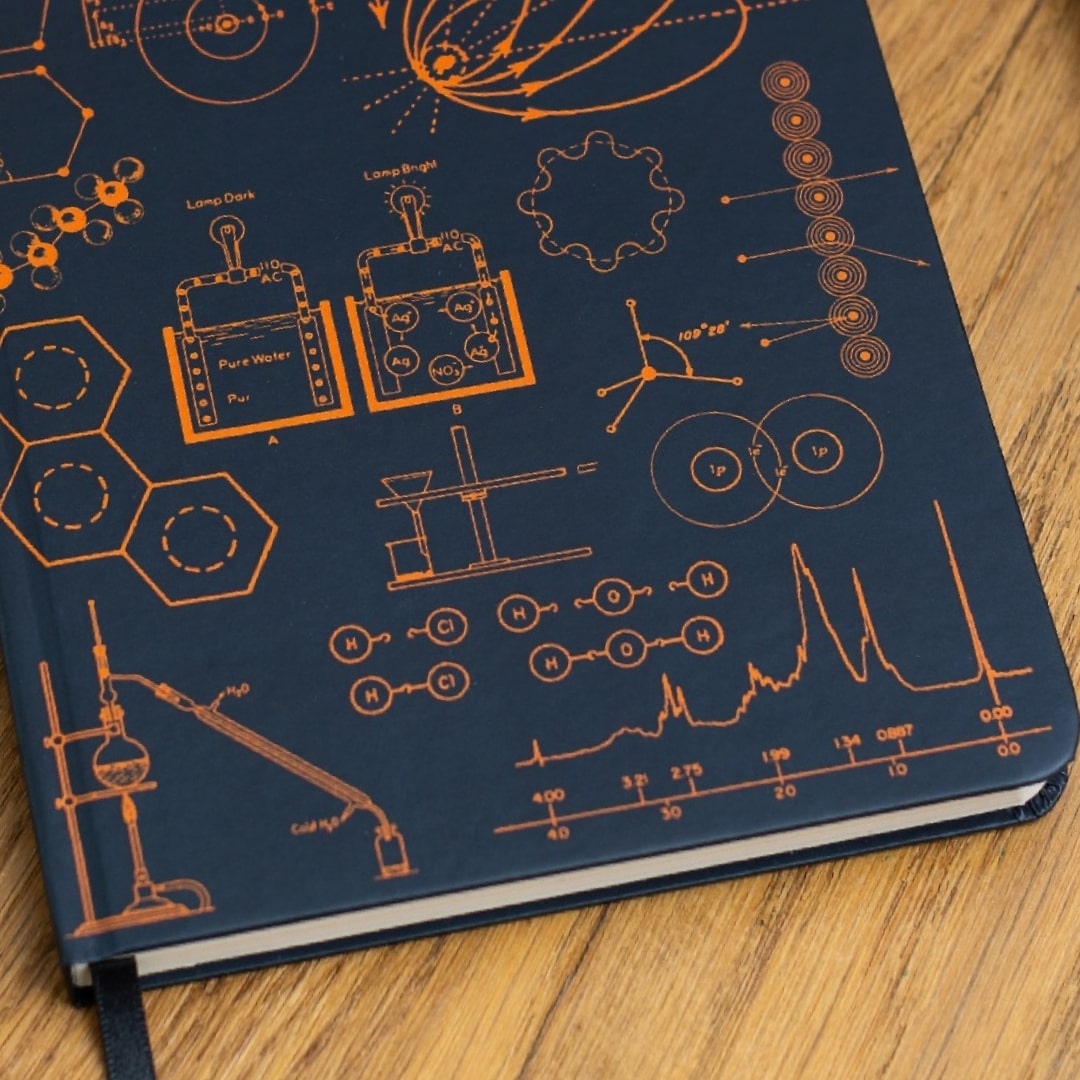 Chemistry A5 Hardcover Notebook