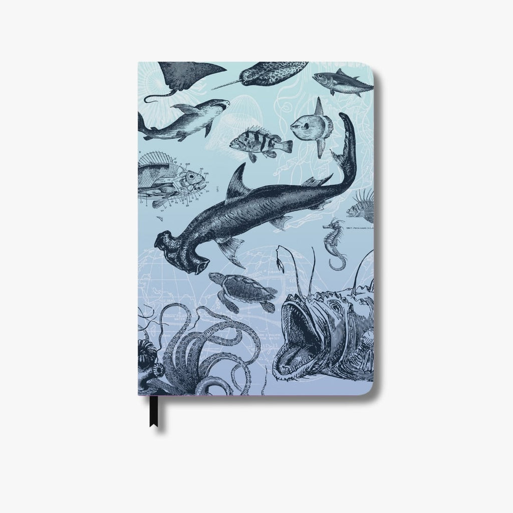 Marine Biology A5 Hardcover Notebook