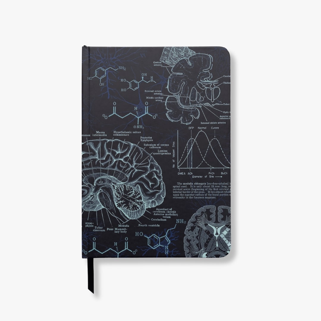 Neuroscience A5 Hardcover Notebook