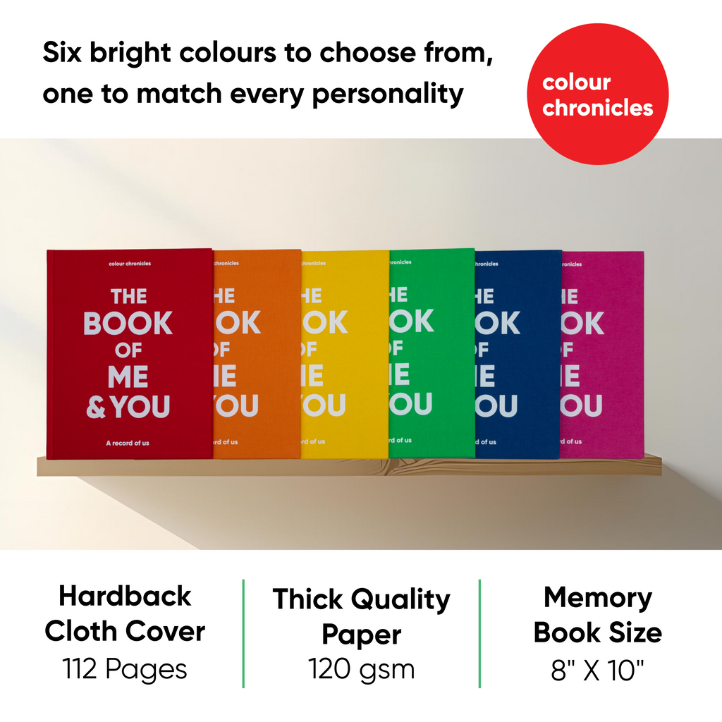 The Book of Me and You: A Shared Memory Journal
