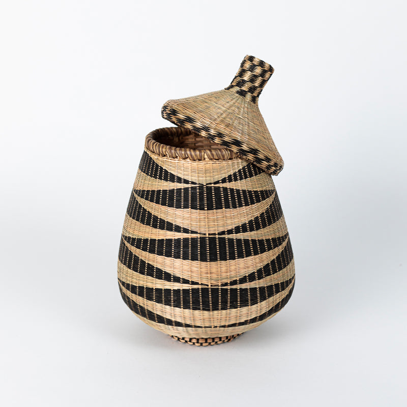Teardrop Basket Handwoven Rwanda