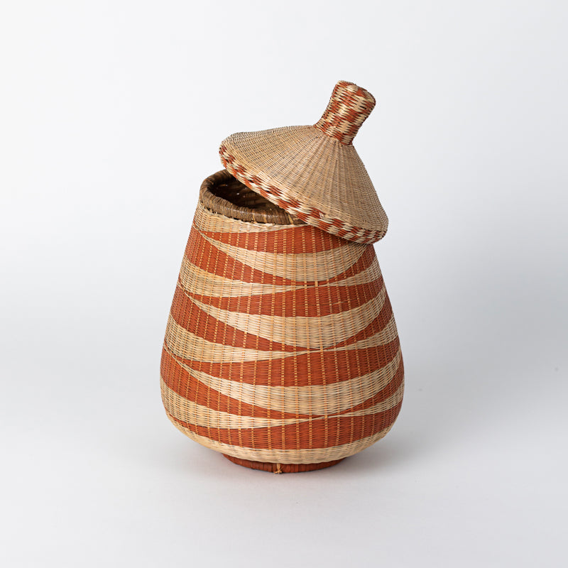 Teardrop Basket Handwoven Rwanda
