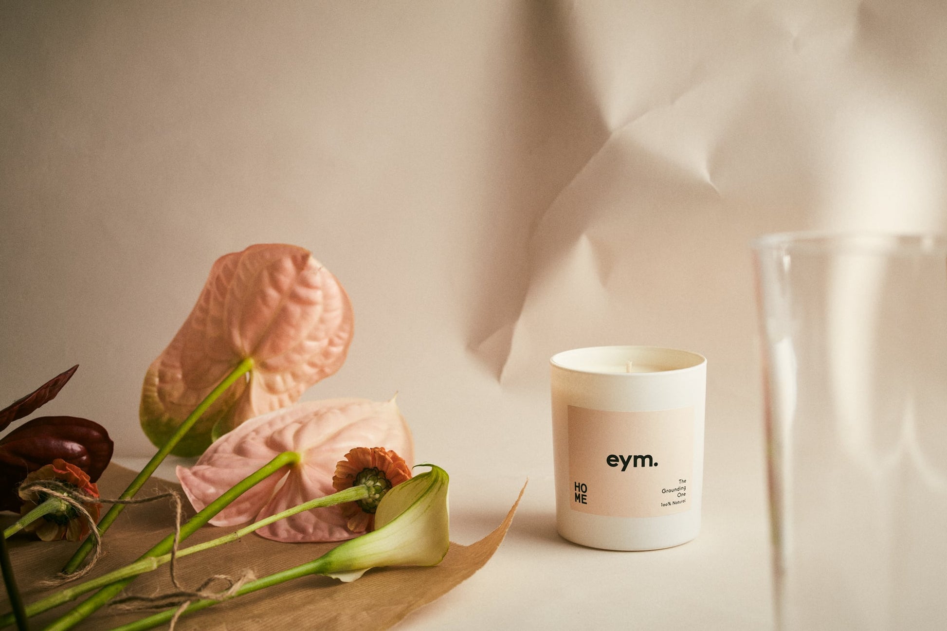 Natural Standard Candle for Calm and Grounding