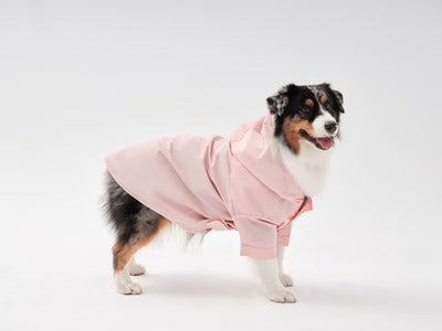 Tribeca Adjustable Velcro Raincoat in Light Pink