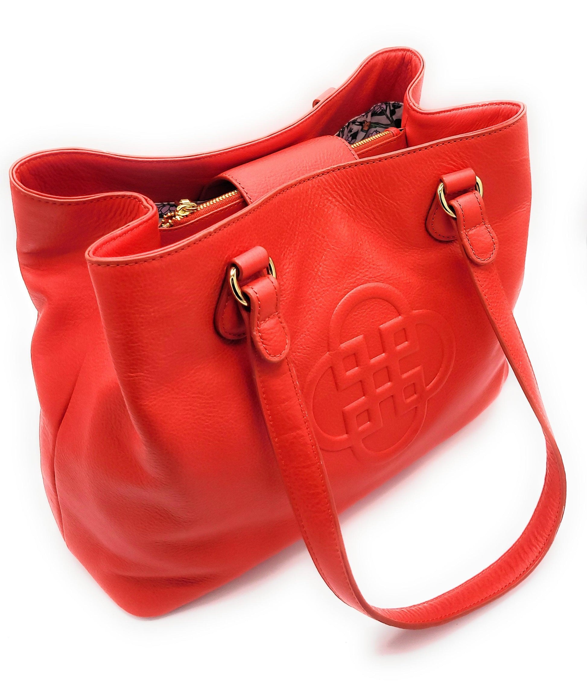 Rosie Real Leather Twin Strap Shoulder Bag