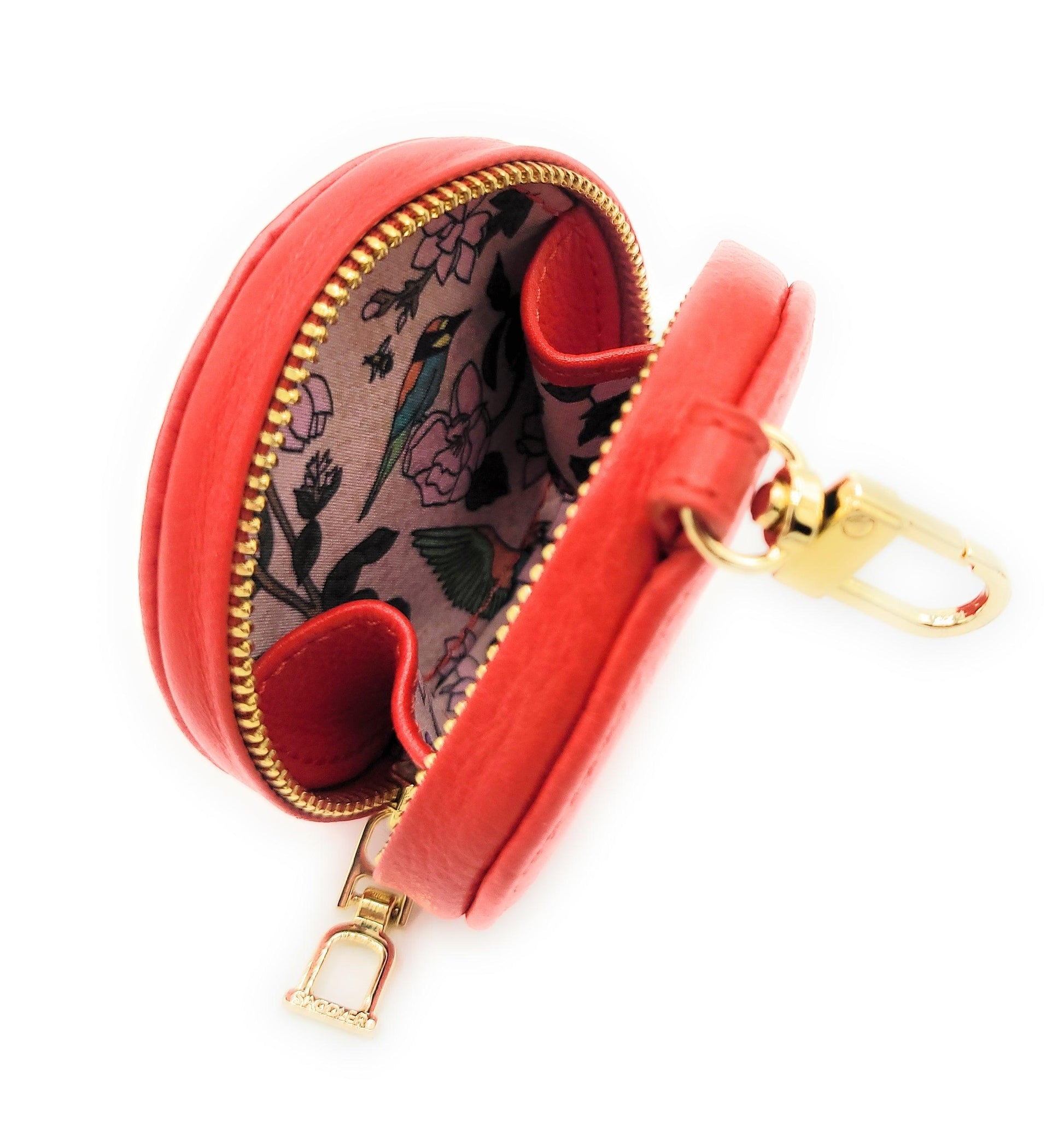 Ivy Real Leather Zip Top Coin Purse Gift Boxed